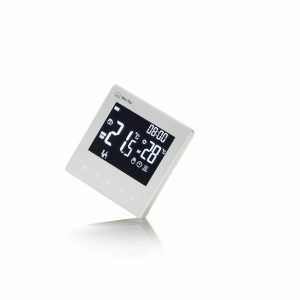 Thermostat with display, programmable and dose mounting