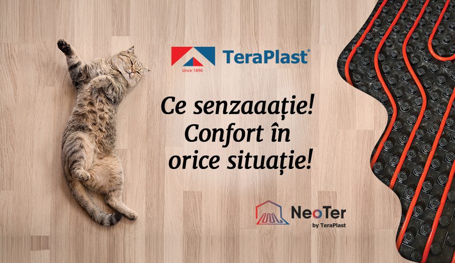 Neoter banner TeraPlast pisică